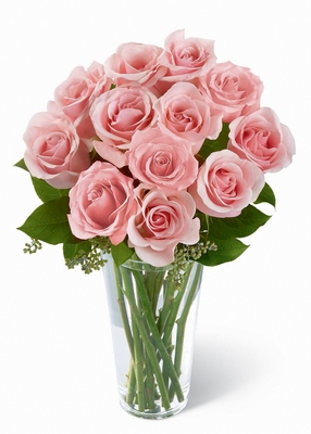Pink Rose Bouquet from Walker's Flower Shop in Huron, SD Pink Rose Bouquet from Walker's Flower Shop in Huron, SD